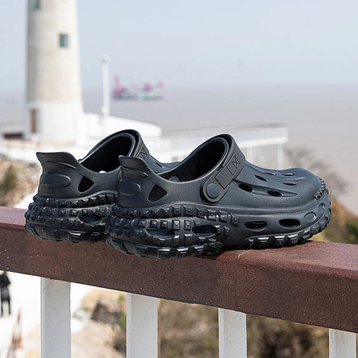 Summer Men Outdoor Sneakers EVA Non-slip Thick Bottom Sandals Fashion Comfortable Outdoor Casual Shoes